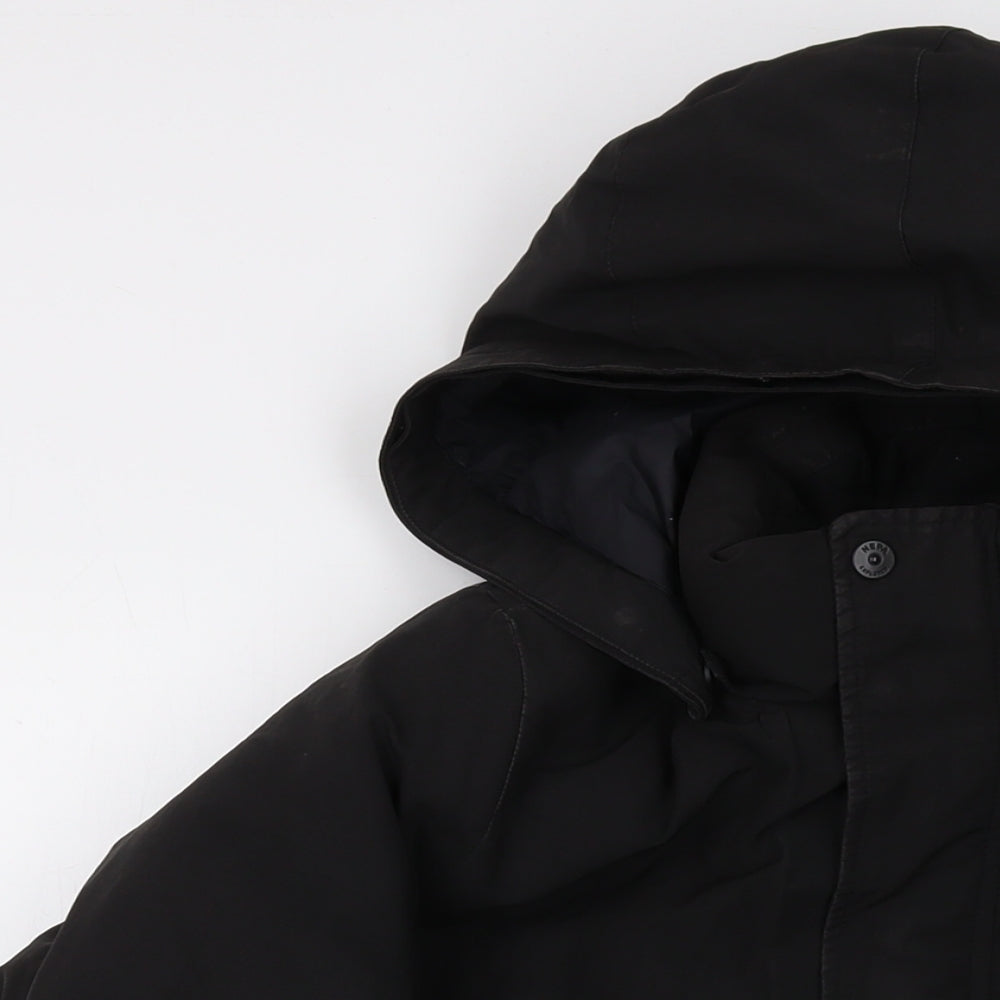 Nepa Boys Black Jacket Size 10 Years Zip