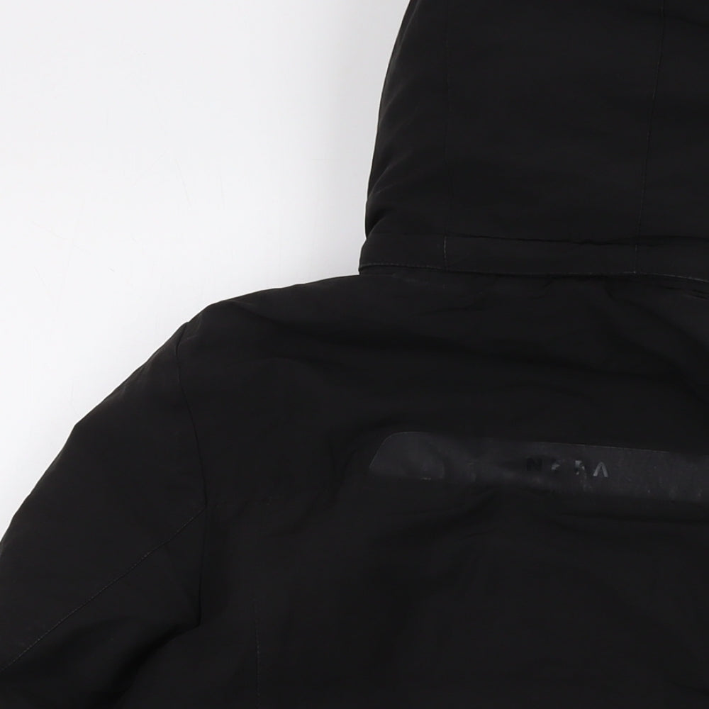 Nepa Boys Black Jacket Size 10 Years Zip