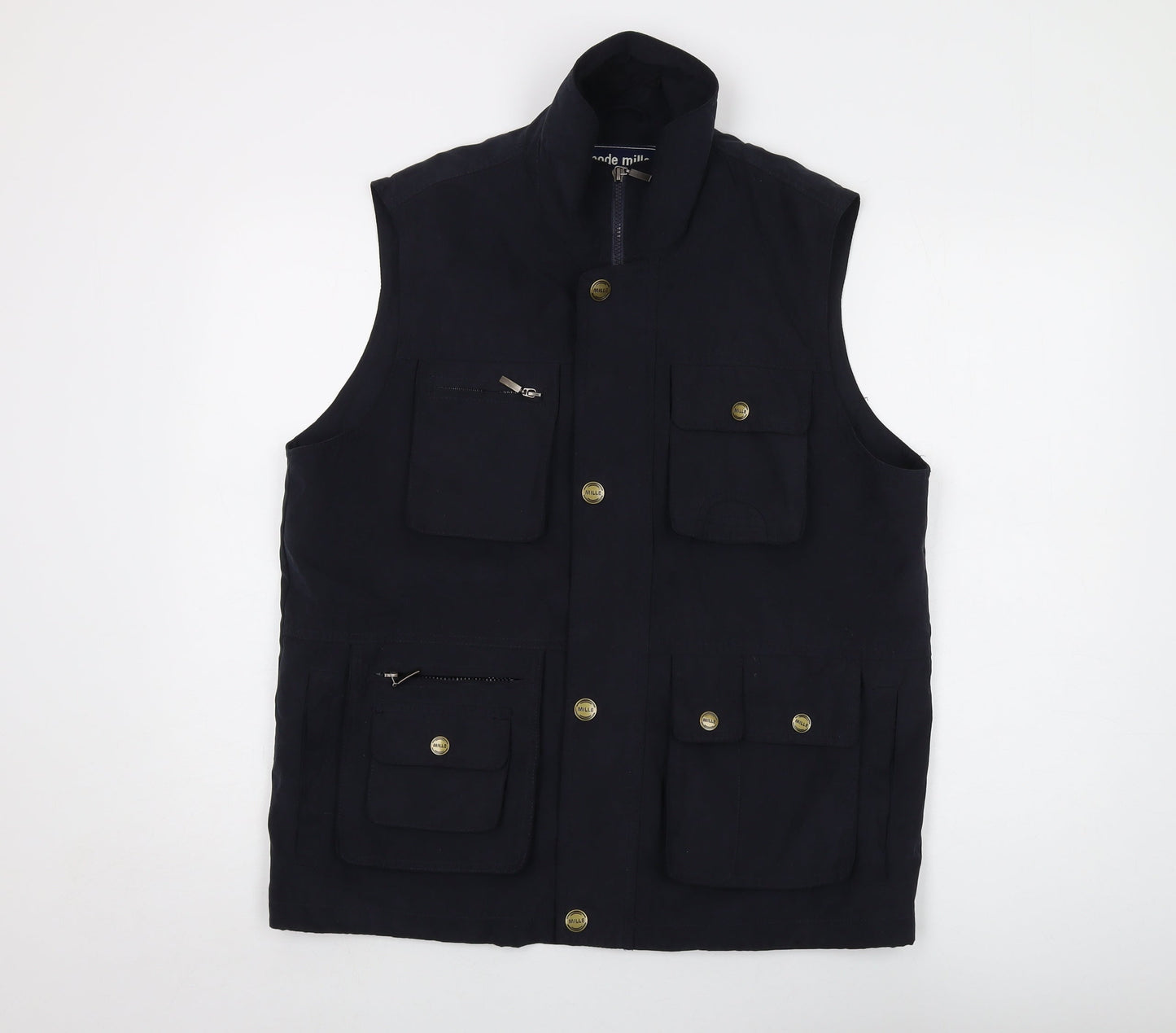 Mens UK Size M Mode Mile Black Jacket