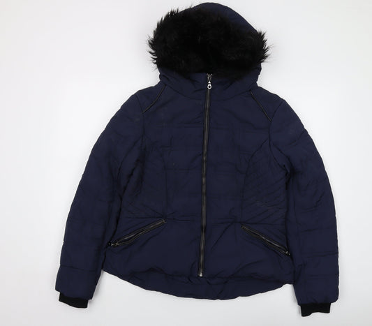 Womens UK Size 14 Marks and Spencer Blue Jacket