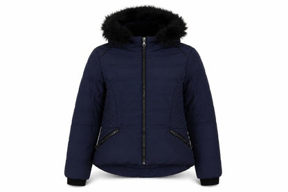 Marks & Spencer Womens Blue Jacket Size 14 Zip