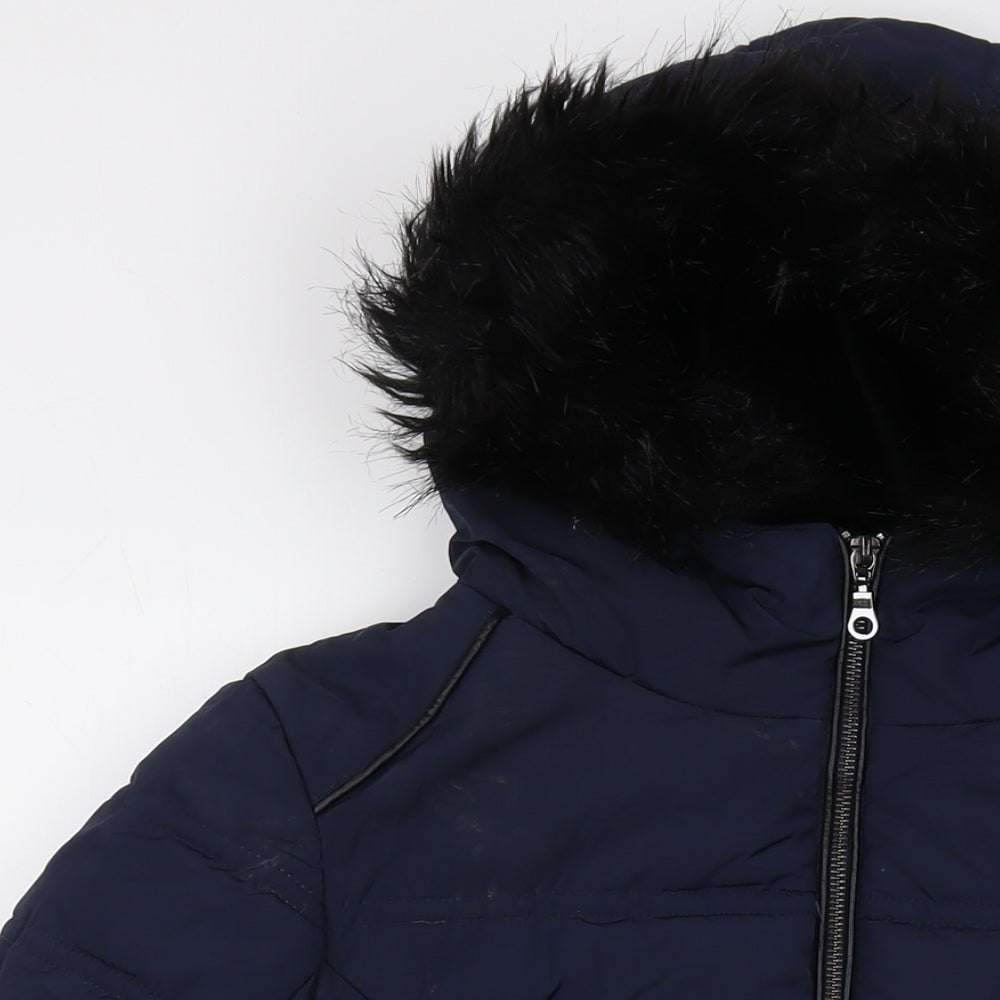 Womens UK Size 14 Marks and Spencer Blue Jacket