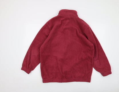 Classic Womens Pink Jacket Size 12 Zip