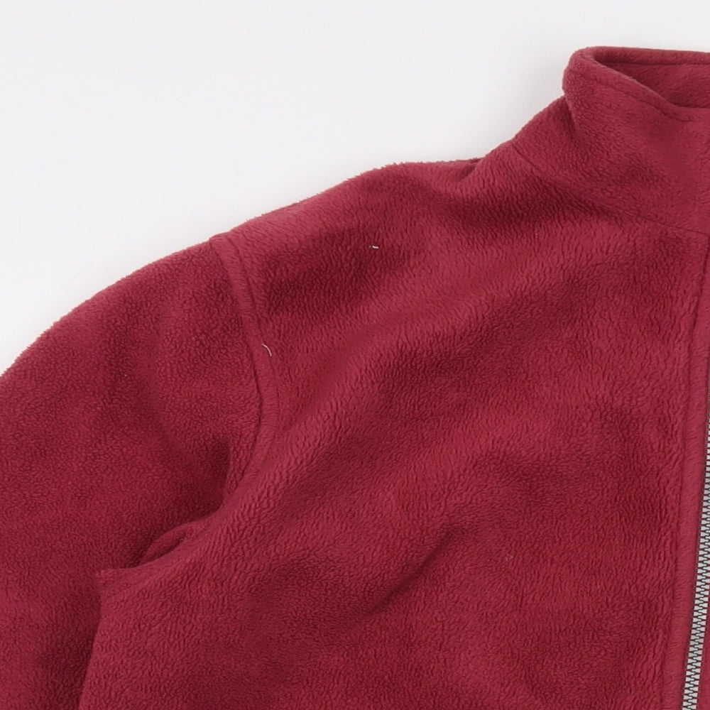 Classic Womens Pink Jacket Size 12 Zip