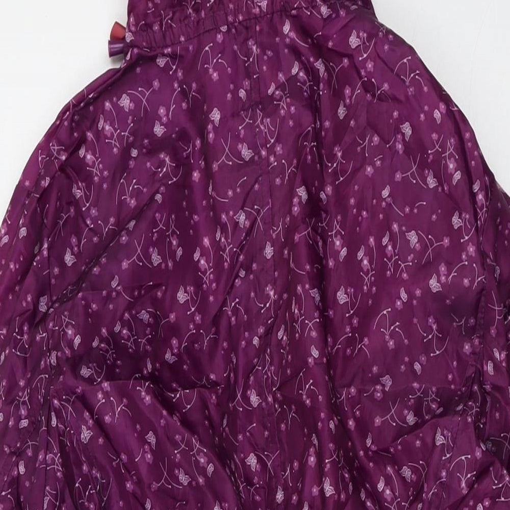 Womens UK Size S JBC Collection Purple Parka Coat