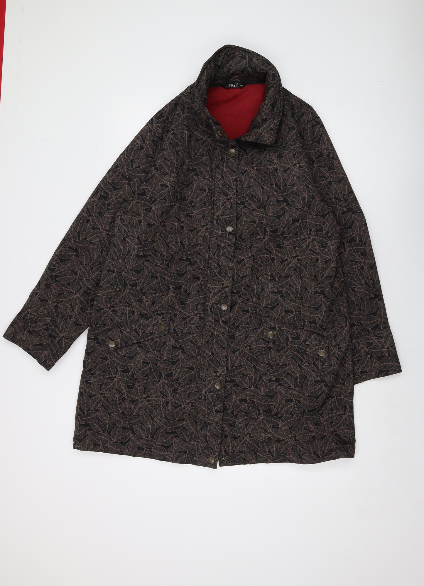 Womens UK Size 18 TIGI Brown Jacket