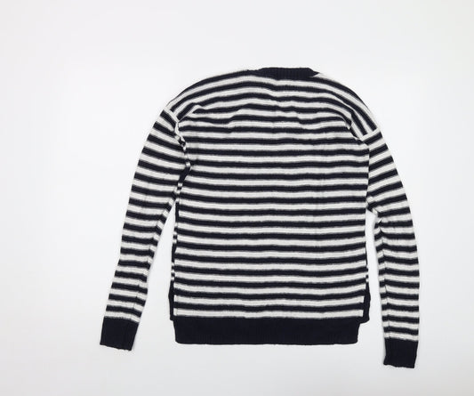 Womens UK Size S Hollister Blue Pullover Jumper