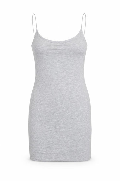 MissEmpire Womens Grey Viscose Bodycon Size S Scoop Neck Pullover