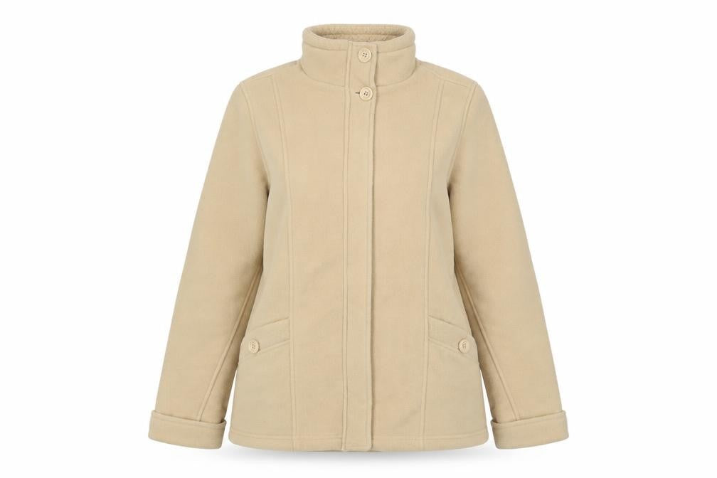 Womens UK Size 12 Marks and Spencer Beige Jacket Jacket