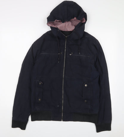 Mens UK Size M Topman Blue Jacket