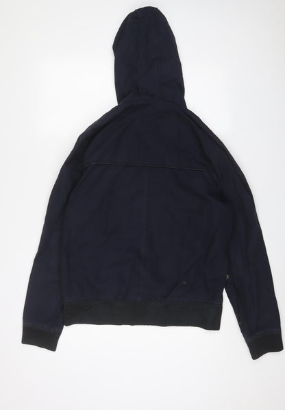 Mens UK Size M Topman Blue Jacket