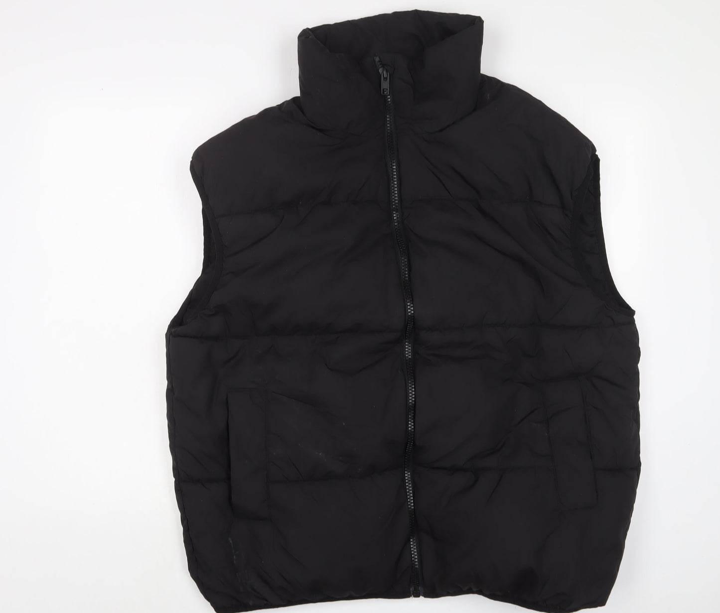 Womens UK Size XS H&M Black Gilet