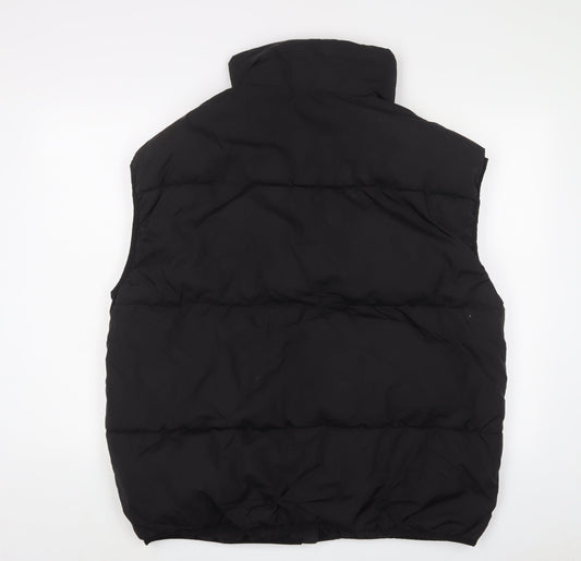 Womens UK Size XS H&M Black Gilet