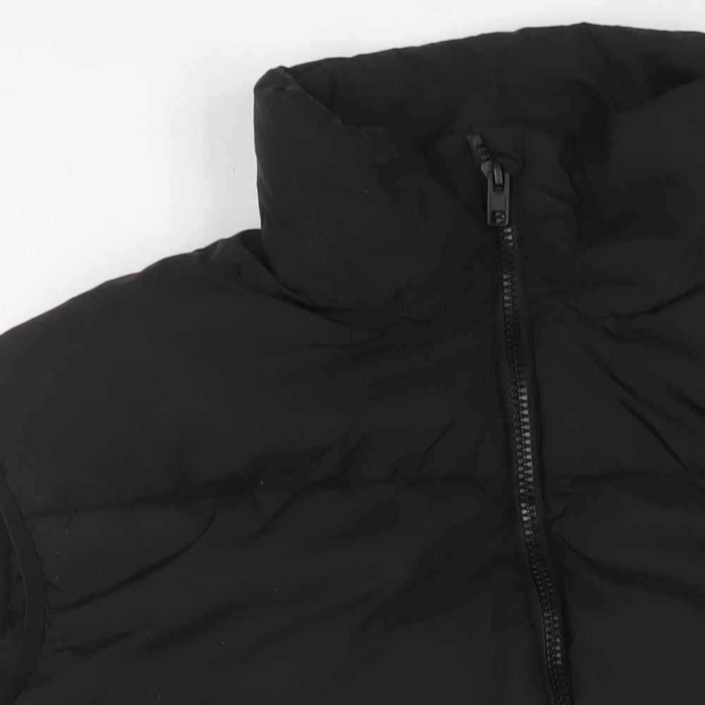 Womens UK Size XS H&M Black Gilet