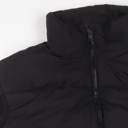 Womens UK Size XS H&M Black Gilet