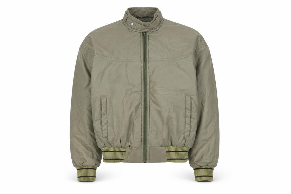 Mens UK Size S City Green Bomber Jacket