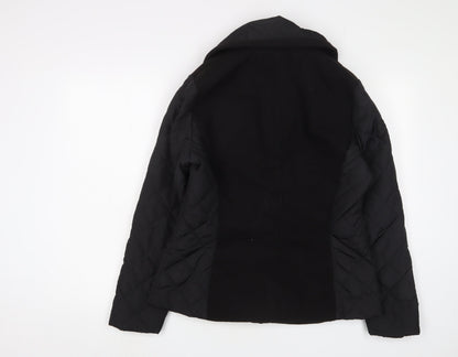 Womens UK Size 14 ANNE WEYBURN Black Jacket