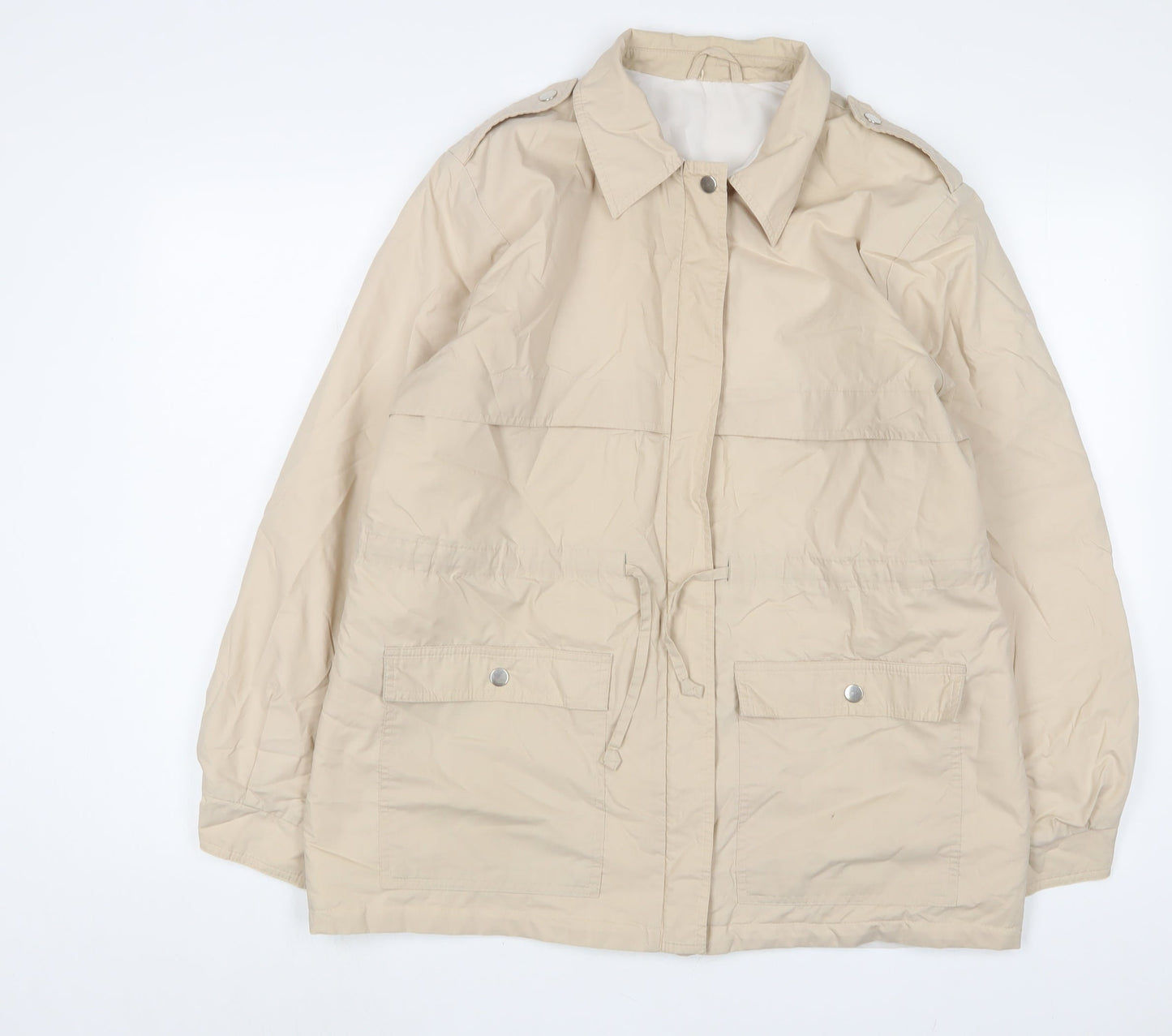 Womens UK Size 14 St Michael Beige Jacket