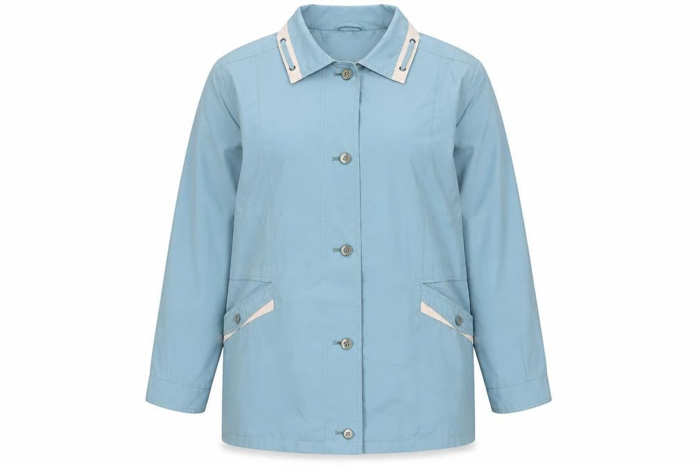 Womens UK Size 16 David Barry Blue Jacket