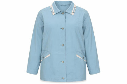 Womens UK Size 16 David Barry Blue Jacket
