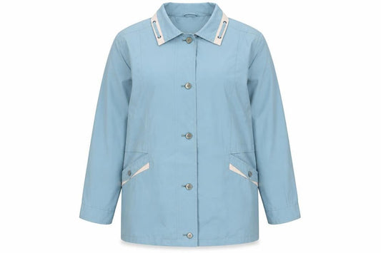 Womens UK Size 16 David Barry Blue Jacket