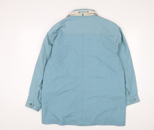 Womens UK Size 16 David Barry Blue Jacket