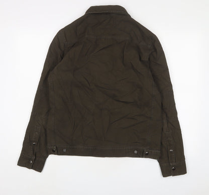 Alesbury Mens Green Jacket Size S Zip