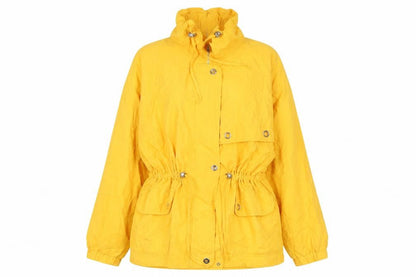Casual Women Womens Yellow Jacket Size 10 Zip