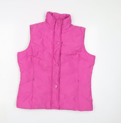 Womens UK Size S BETTY KAY Pink Gilet