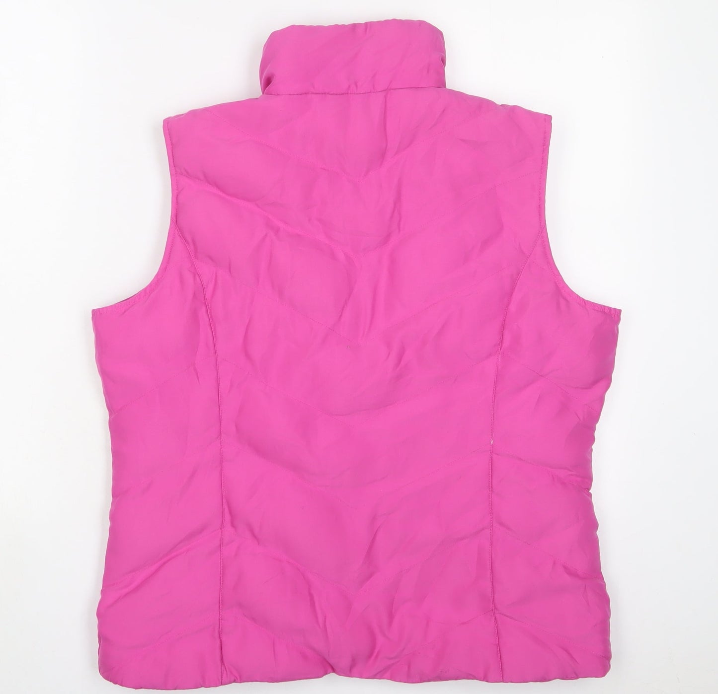 Womens UK Size S BETTY KAY Pink Gilet