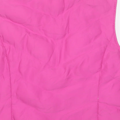 Womens UK Size S BETTY KAY Pink Gilet
