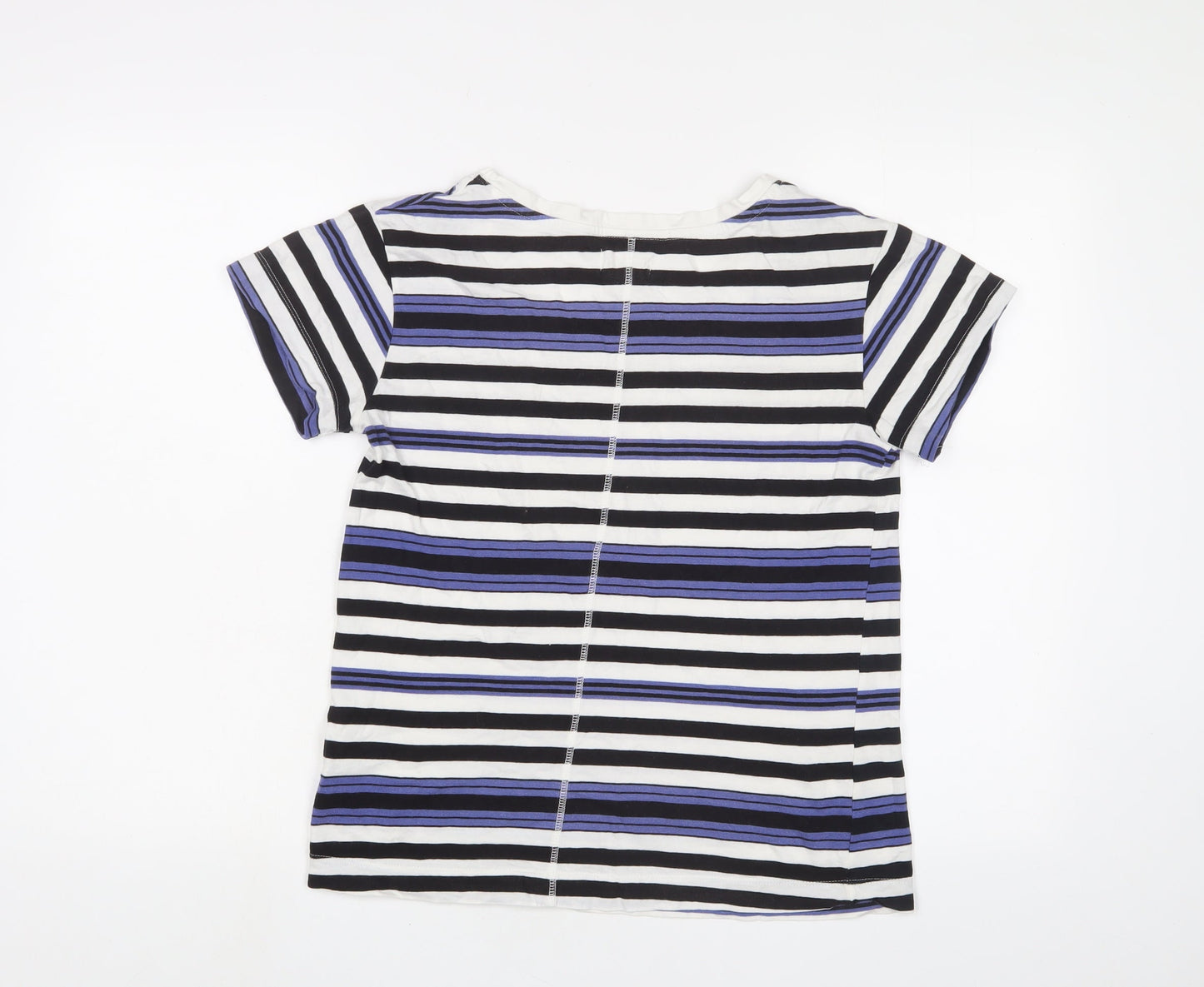 Womens UK Size S Linea Multicoloured Basic T-Shirt
