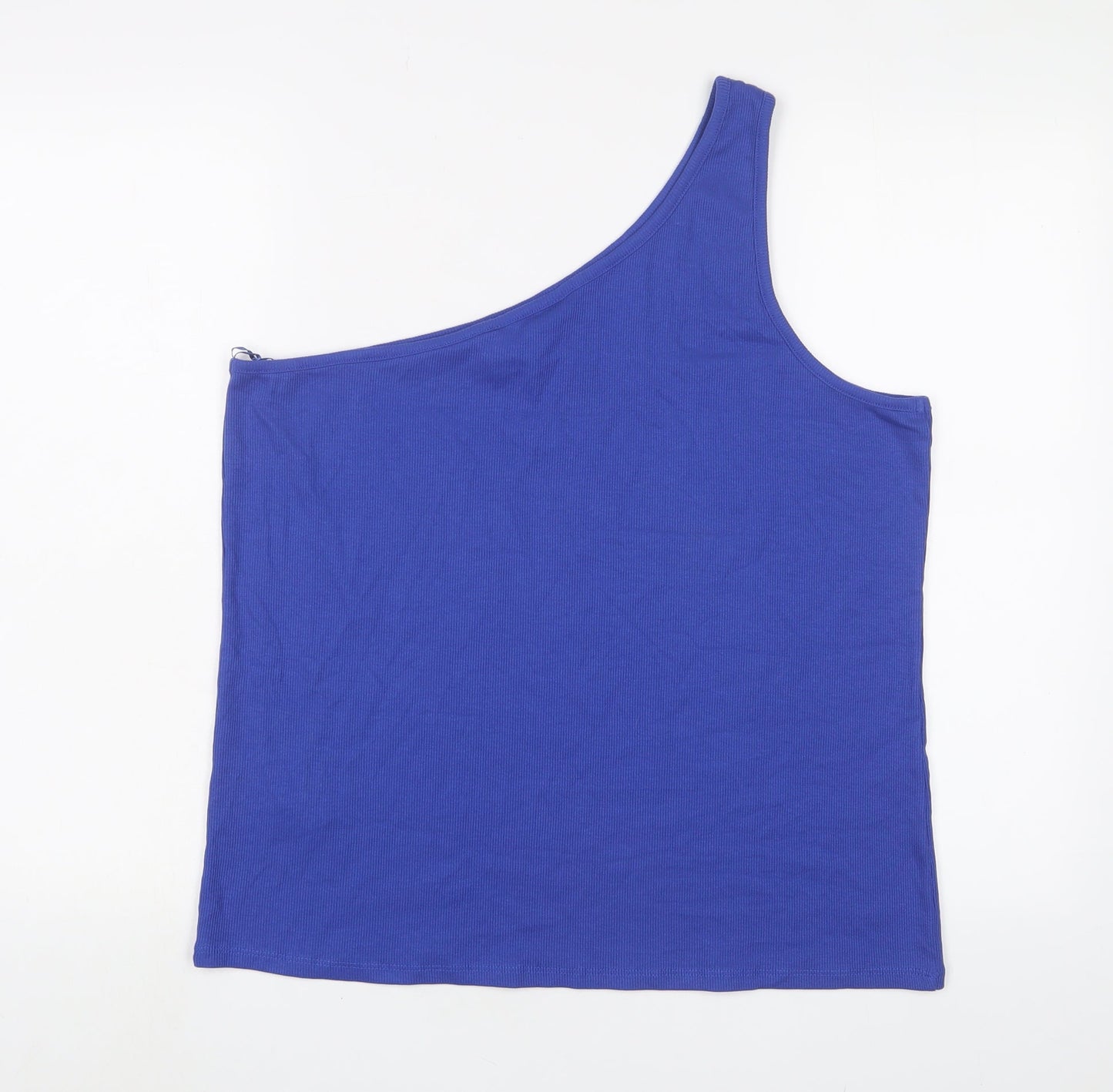 Womens UK Size 22 Marks and Spencer Blue Basic Tank