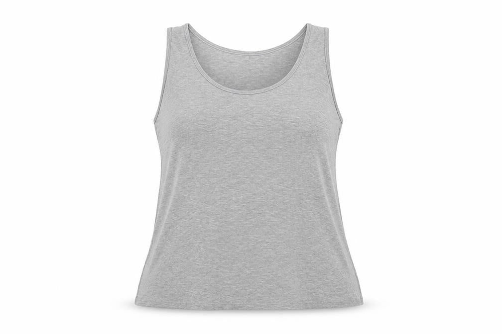 Womens UK Size 28 Marks and Spencer Grey Basic Tank