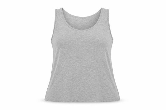 Womens UK Size 28 Marks and Spencer Grey Basic Tank