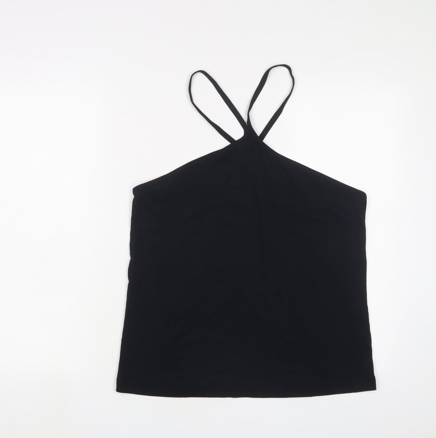 Womens UK Size 18 Marks and Spencer Black Basic Tank