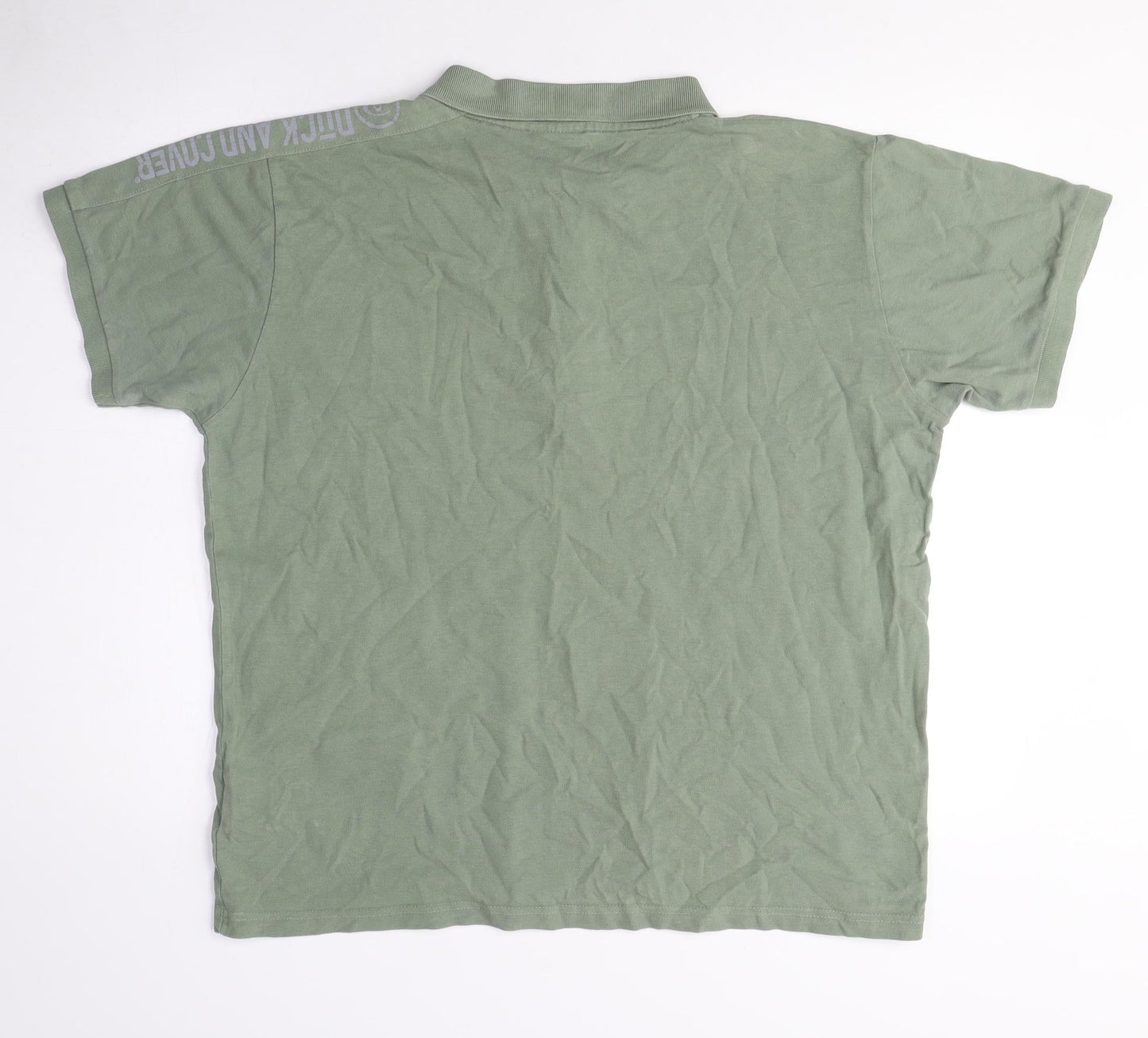 Mens UK Size XL Duck and Cover Green  T-Shirt