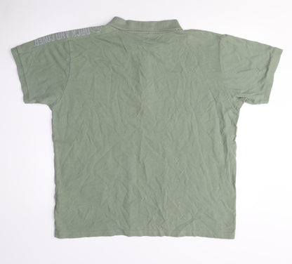 Mens UK Size XL Duck and Cover Green  T-Shirt