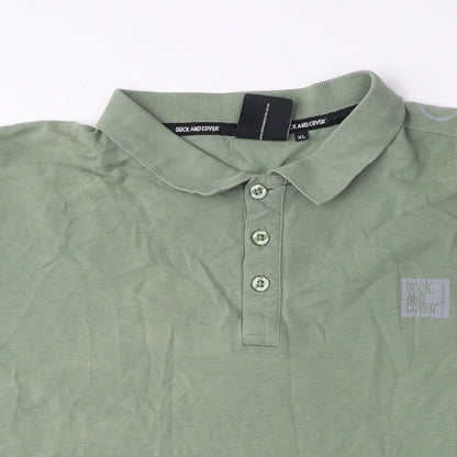 Mens UK Size XL Duck and Cover Green  T-Shirt