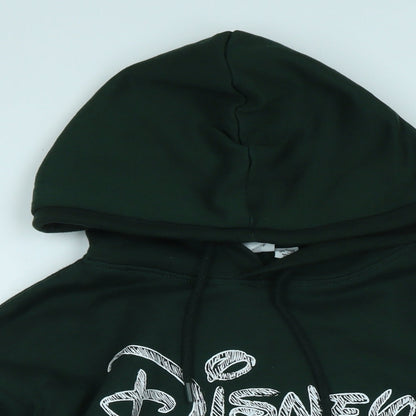 Womens UK Size S Disney Green Pullover Hoodie