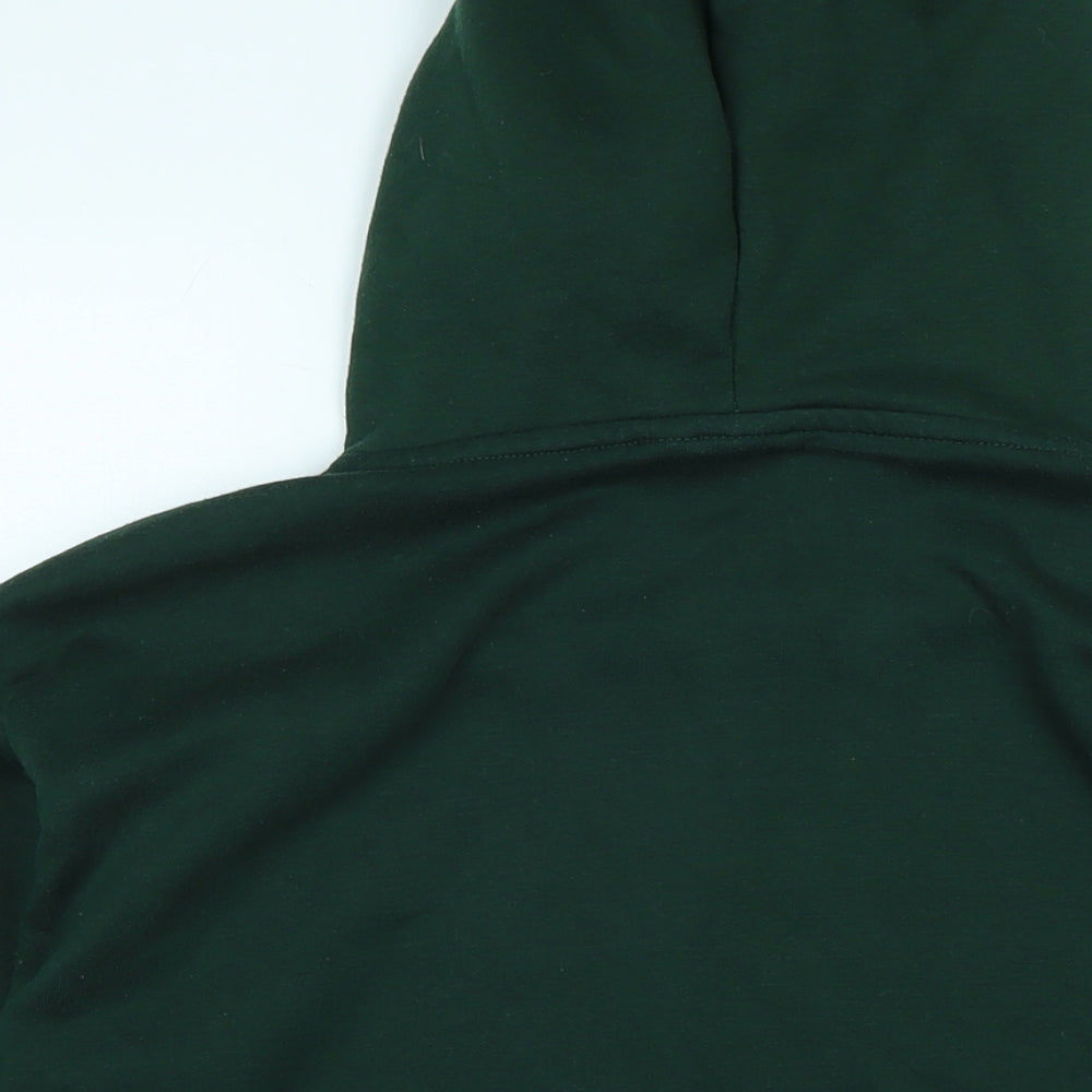Womens UK Size S Disney Green Pullover Hoodie
