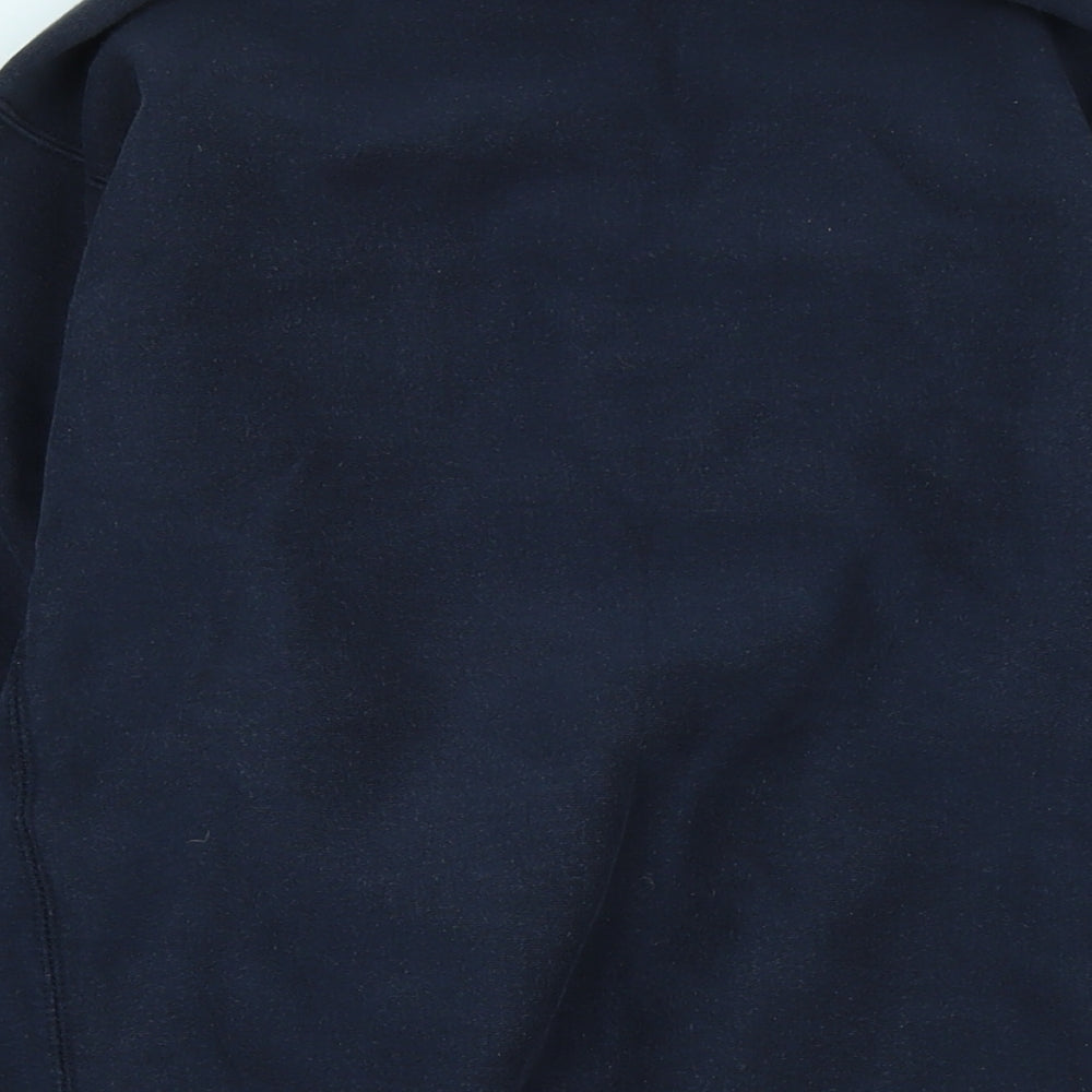 calumet Mens Blue Cotton Pullover Sweatshirt Size M - Logo- CALUMET