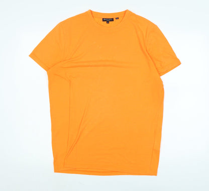 Mens UK Size M Brave Soul Orange  T-Shirt
