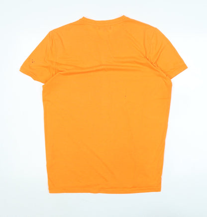 Mens UK Size M Brave Soul Orange  T-Shirt