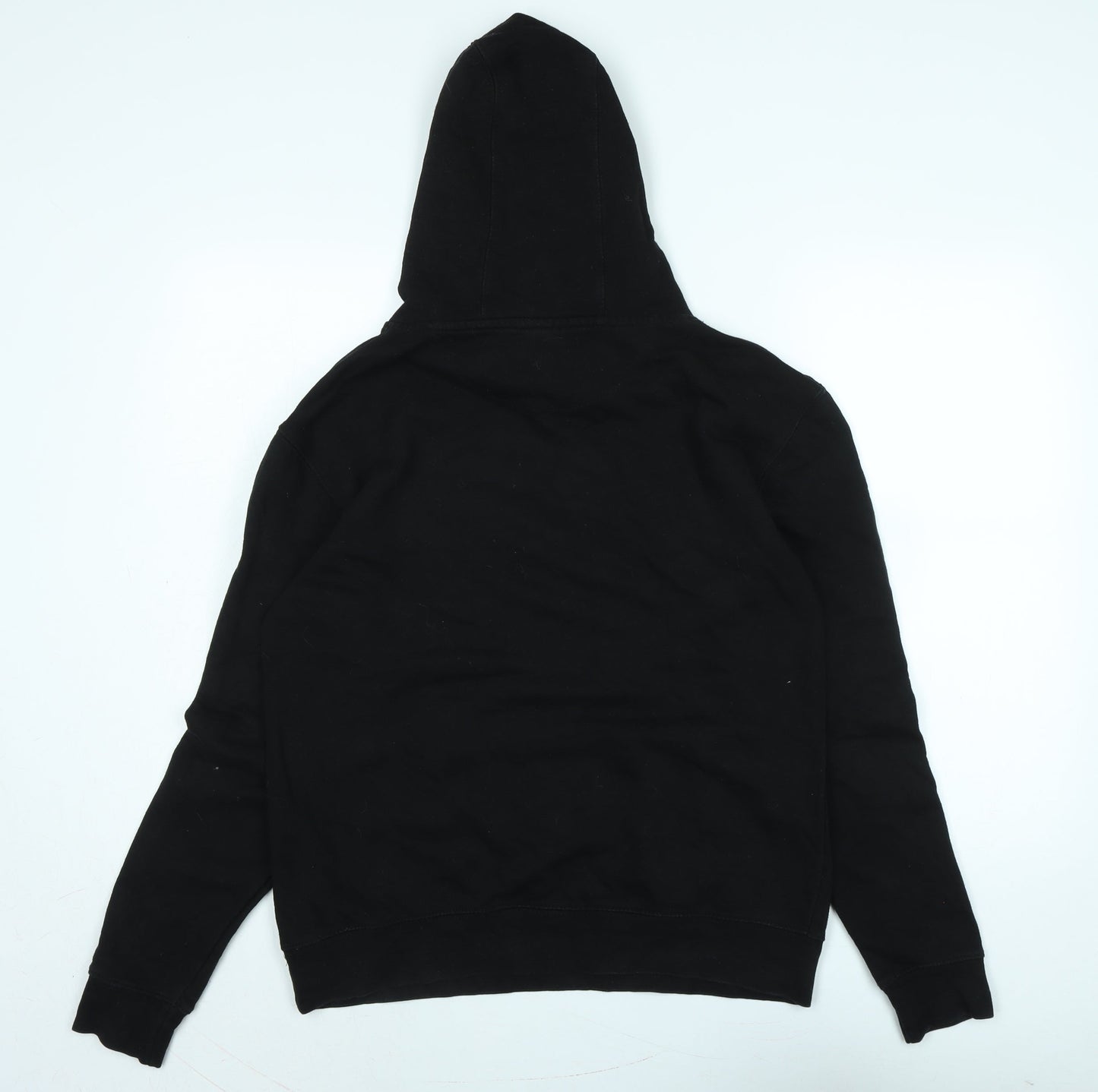 Vikings Womens Black Cotton Pullover Hoodie Size M - Logo - Lagertha