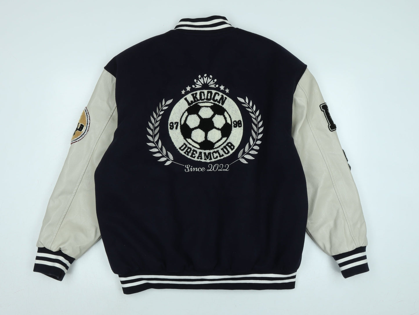 Mens UK Size M LKOD Blue Bomber Jacket