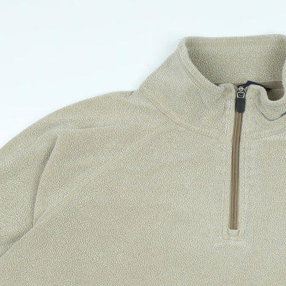 Mens UK Size M Lands' End Beige Pullover Sweatshirt