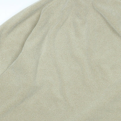 Mens UK Size M Lands' End Beige Pullover Sweatshirt