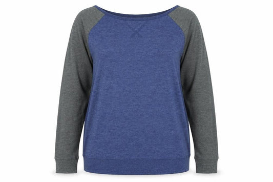 Womens UK Size 14 Pineapple Blue Jersey T-Shirt