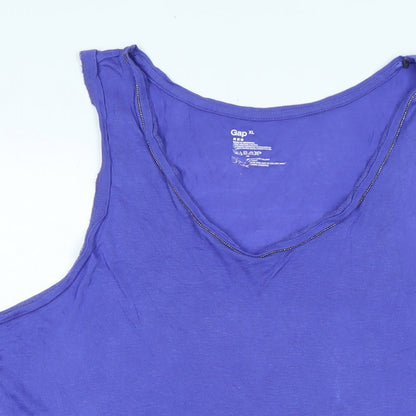 Womens UK Size XL Gap Purple Basic Tank
